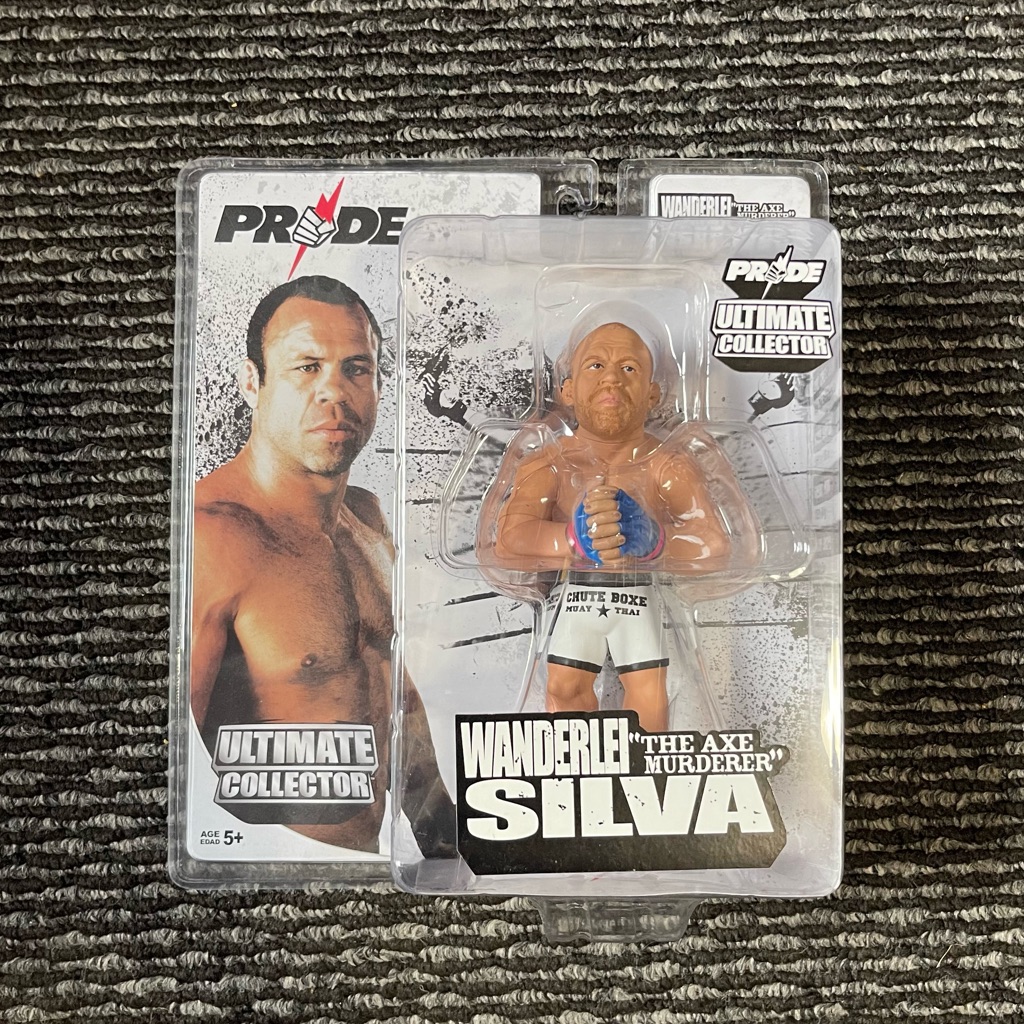 Wanderlei Silva Pride Ultimate Collector Action Figure - White Shorts